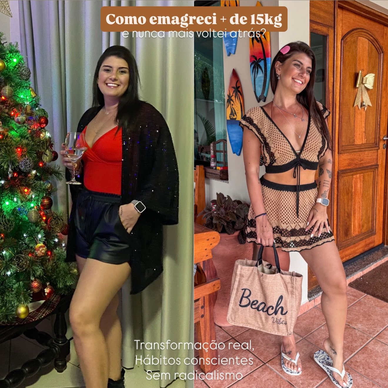 Antes e depois: como emagreci mais de 15 kg
